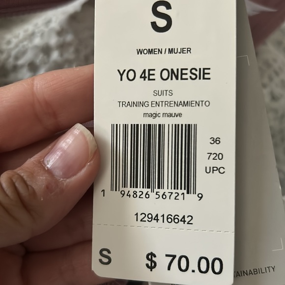 Adidas onesie, US Size Small - Picture 5 of 5